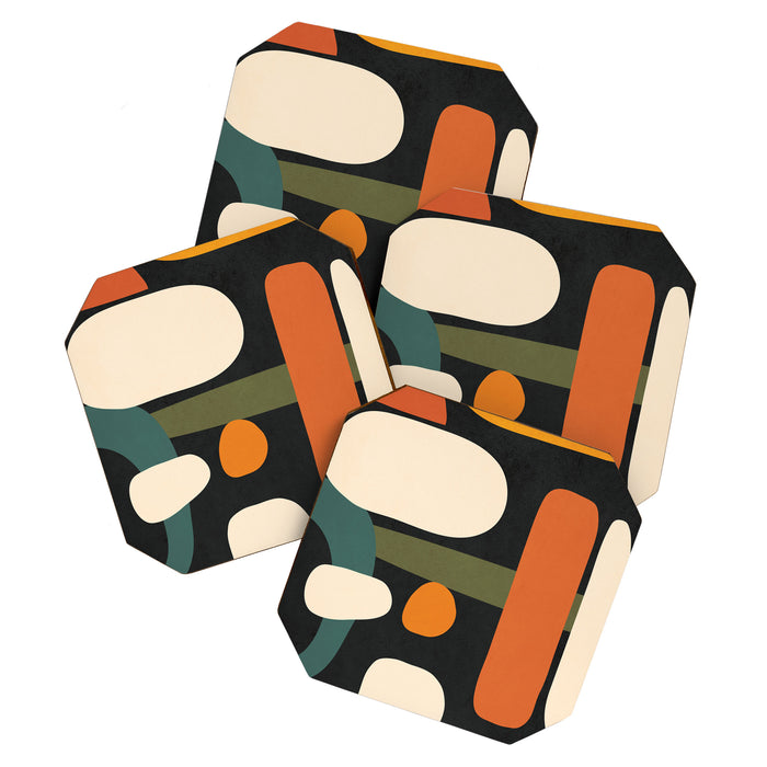 Abstract shapes in the skies 2 Coaster Gallery Image 1