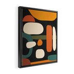 Abstract shapes in the skies 2 Framed Canvas Print Gallery Image 2