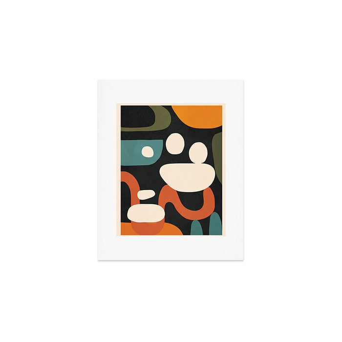 Abstract shapes in the skies 3 Art Print Gallery Image 1