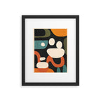 Abstract shapes in the skies 3 Framed Art Print Gallery Image 5