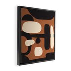 Abstract shapes in the skies 8 Framed Canvas Print Gallery Image 2