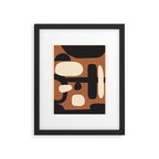 Abstract shapes in the skies 8 Framed Art Print Gallery Image 5