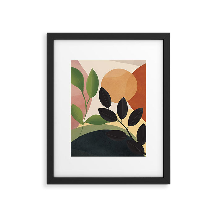 Abstract Sun Rays on the Branches 04 Framed Art Print Gallery Image 1