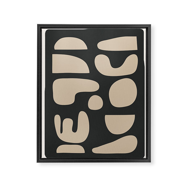Abstract Twist Framed Canvas Print Gallery Image 6