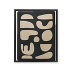 Abstract Twist Framed Canvas Print Gallery Image 6