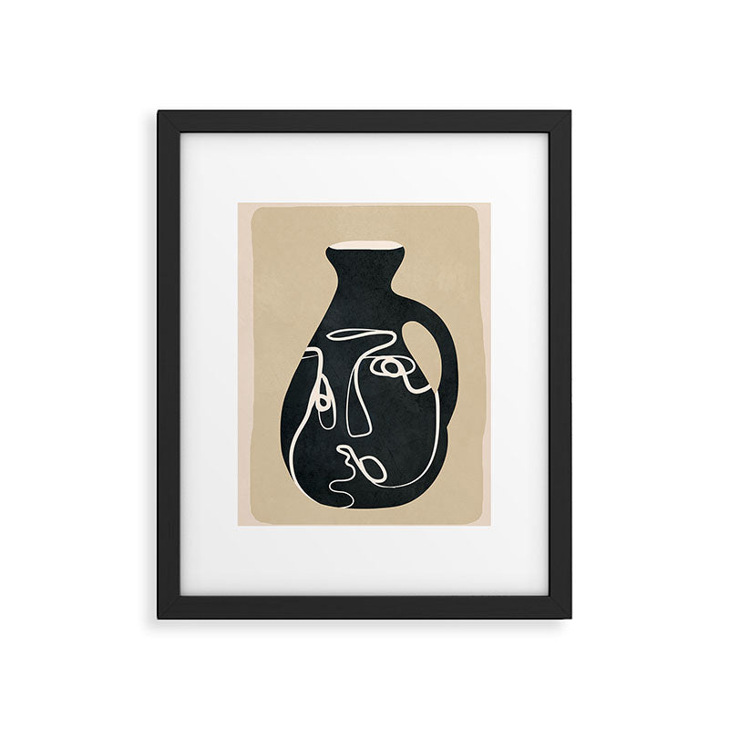Abstract Vase 5 Framed Art Print Gallery Image 6
