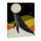 Abstract Whale 2 Canvas Print Gallery Image 6