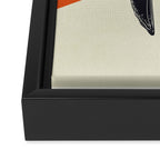 Abstract Whale 2 Framed Canvas Print Gallery Image 3