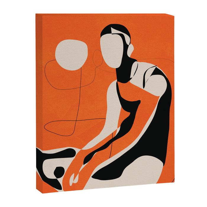 Abstract Woman Body 2  Canvas Print Gallery Image 1