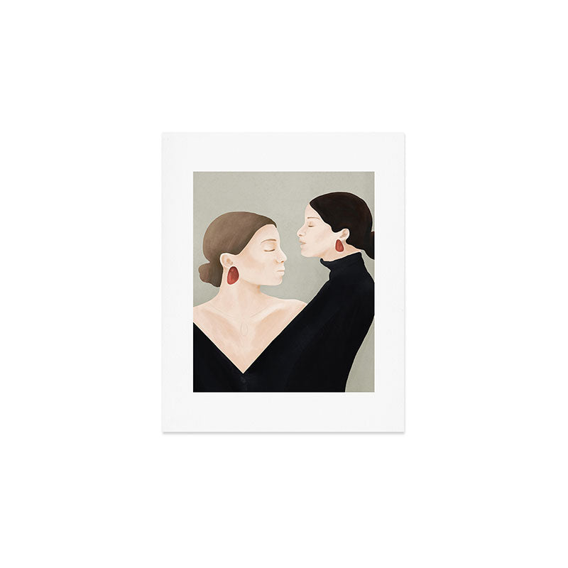 Aligned Model Flow Art Print Gallery Image 1