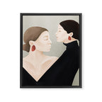 Aligned Model Flow Framed Canvas Print Gallery Image 8