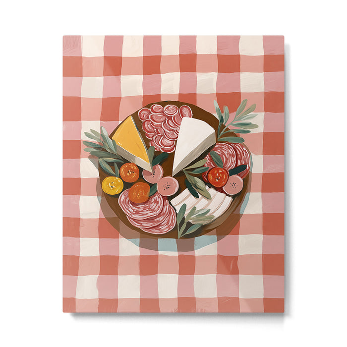 Antipasto Picnic Metal Print Gallery Image 1