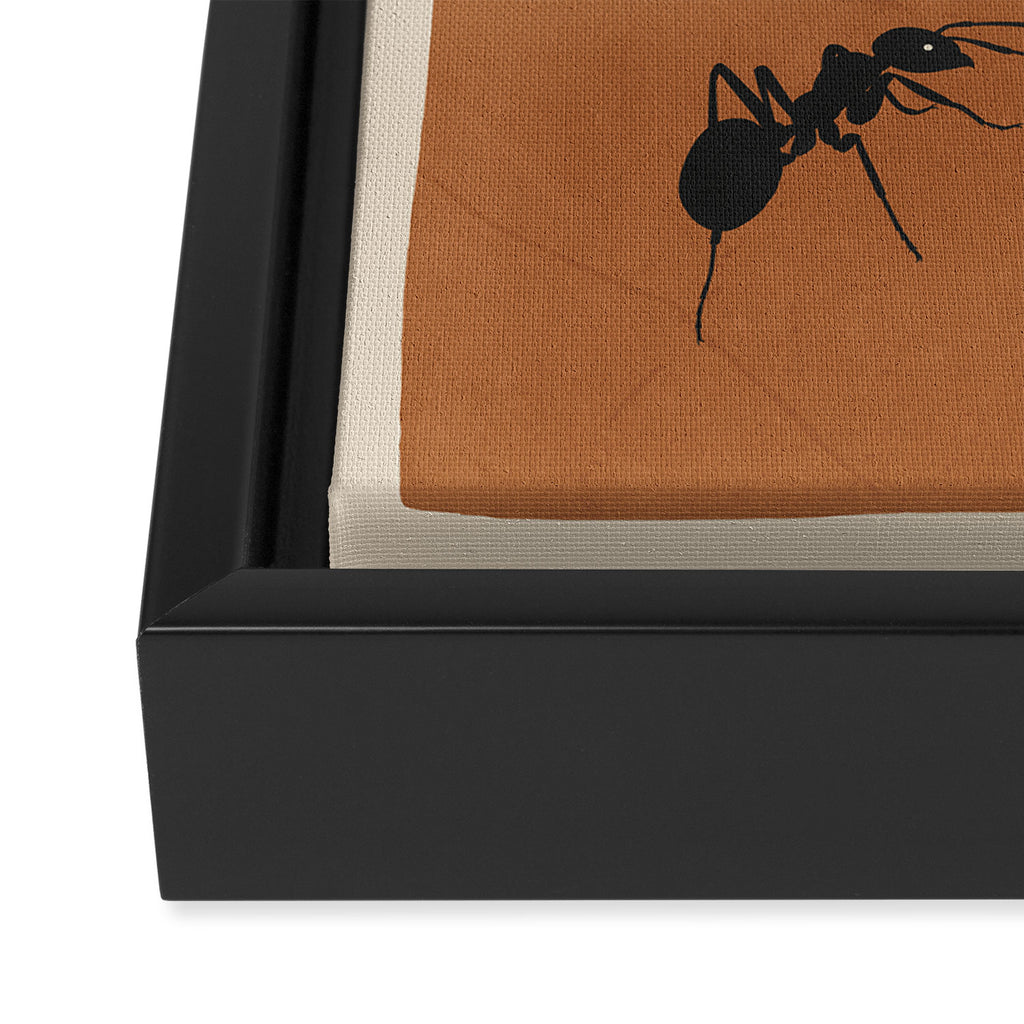 Ants in Formation 1 Framed Canvas Print Gallery Image 3