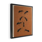 Ants in Formation 1 Framed Canvas Print Gallery Image 2