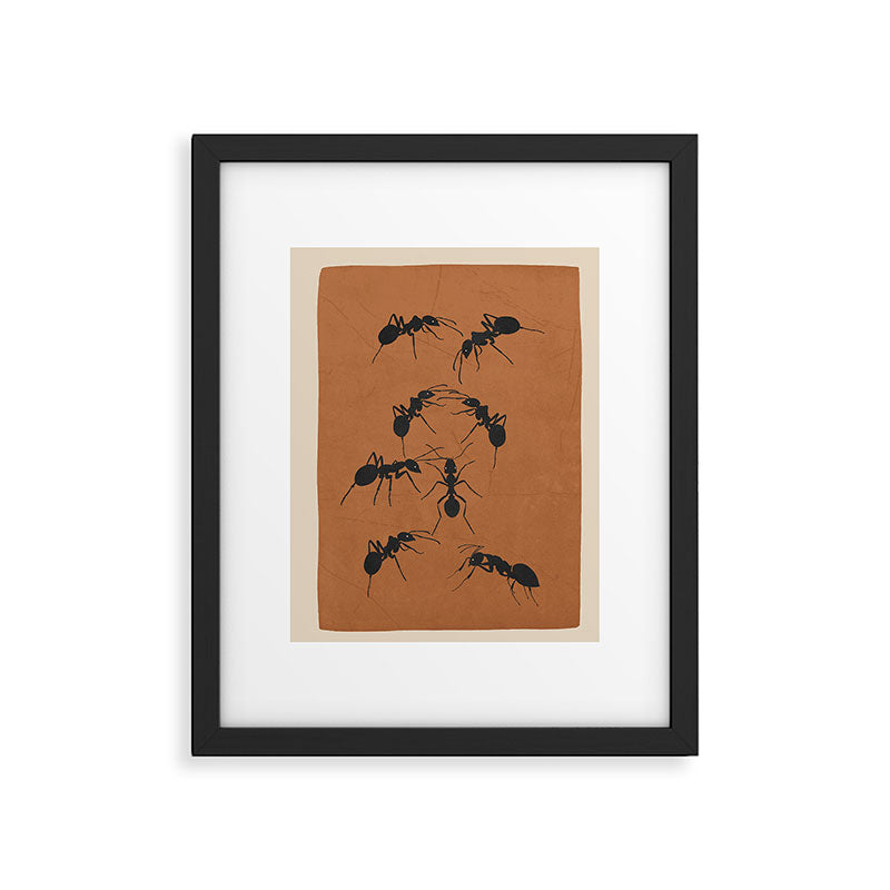 Ants in Formation 1 Framed Art Print Gallery Image 5
