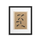 Ants in Formation 5 Framed Art Print Gallery Image 5