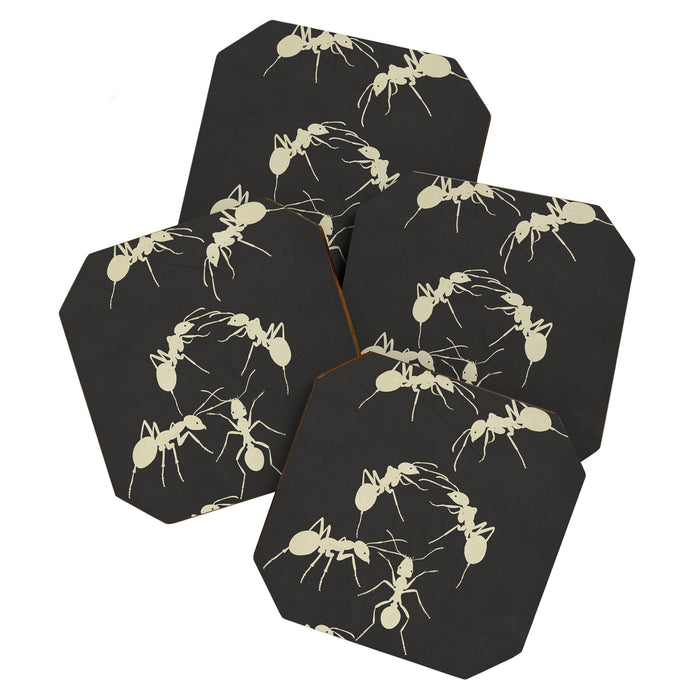 Ants in Formation 6 Coaster Gallery Image 1