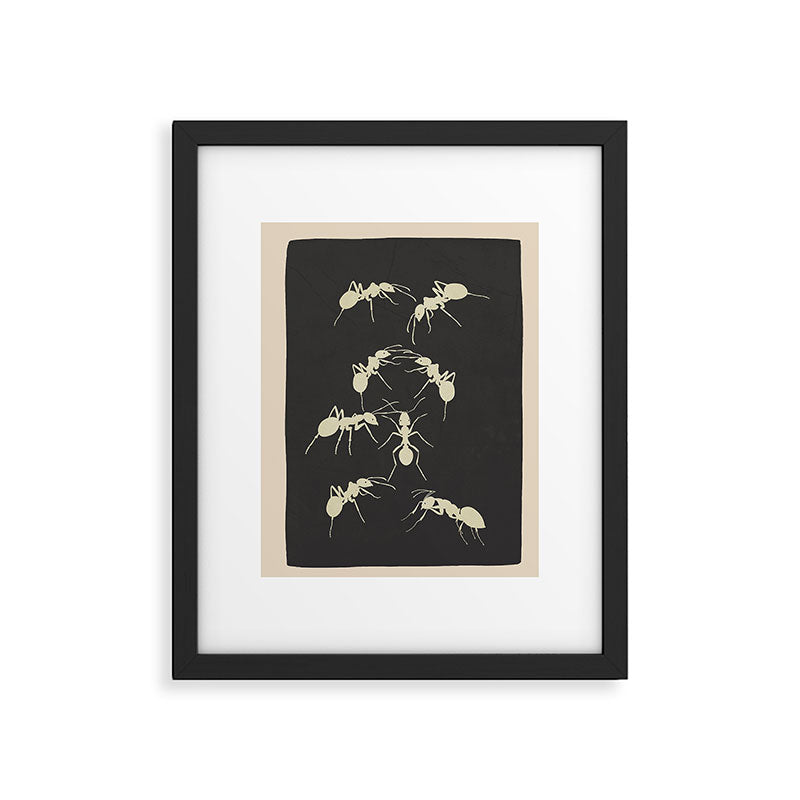 Ants in Formation 6 Framed Art Print Gallery Image 5