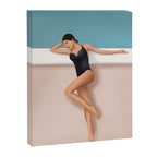 At the pool Canvas Print Gallery Image 6