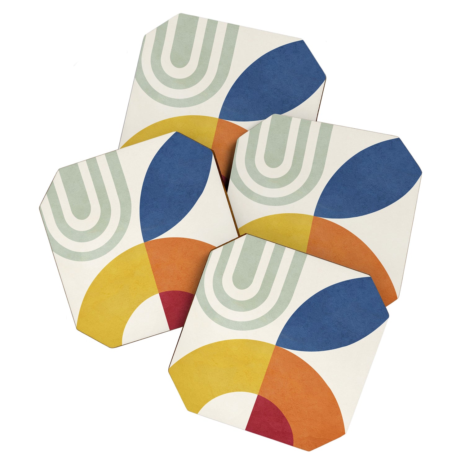 Attached Abstraction 03 Coaster Gallery Image 1