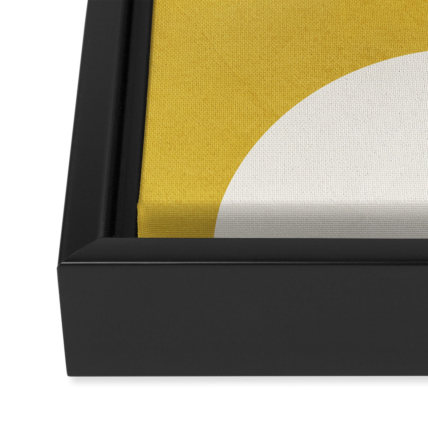 Attached Abstraction 03 Framed Canvas Print Gallery Image 3