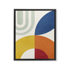Attached Abstraction 03 Framed Canvas Print Gallery Image 8