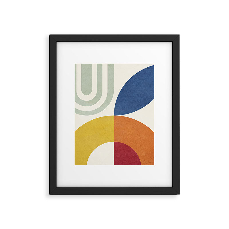 Attached Abstraction 03 Framed Art Print Gallery Image 6