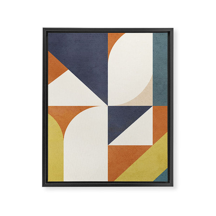 Attached Abstraction 05 Framed Canvas Print Gallery Image 1