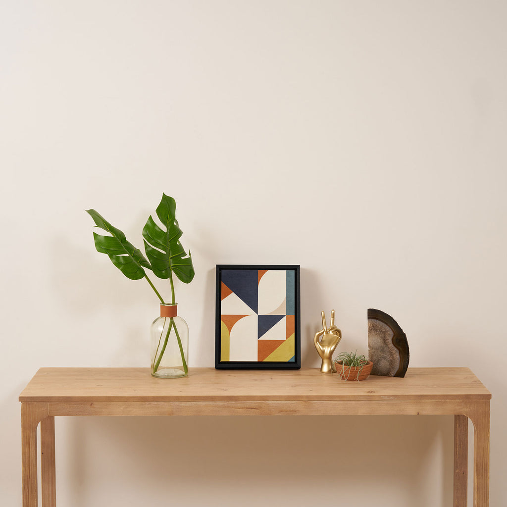 Attached Abstraction 05 Framed Canvas Print Gallery Image 4