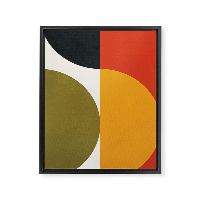 Attached Abstraction 10 Framed Canvas Print Gallery Image 6