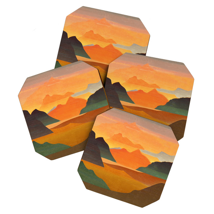 Autumn Landscape 1 Coaster Gallery Image 1