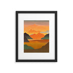 Autumn Landscape 1 Framed Art Print Gallery Image 6