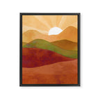 Autumn Landscape 3 Framed Canvas Print Gallery Image 8