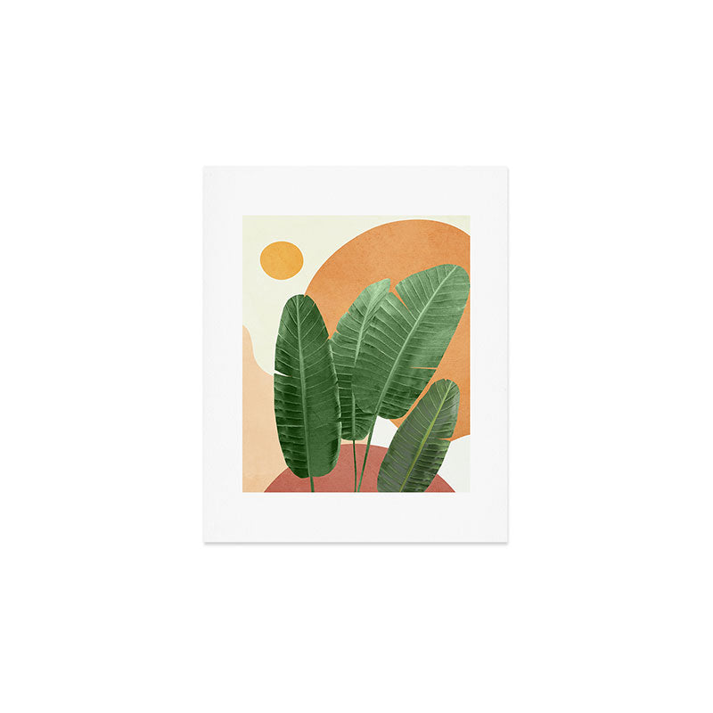 Banana Leaves Art Print Gallery Image 1