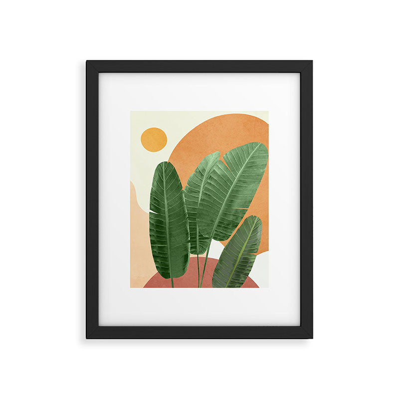 Banana Leaves Framed Art Print Gallery Image 5