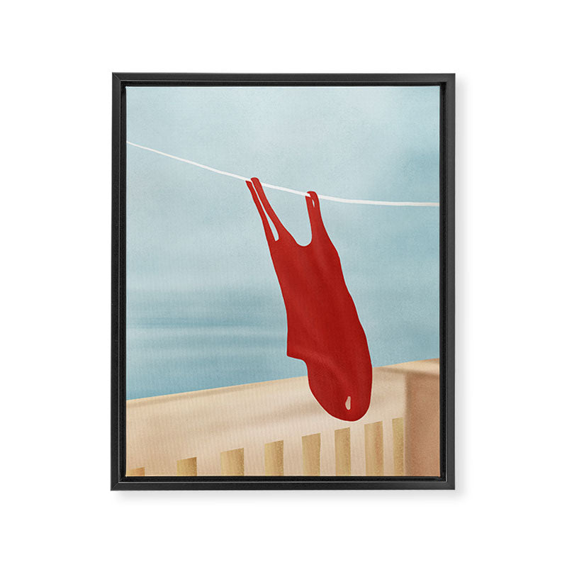 Bathing Suit Framed Canvas Print Gallery Image 6