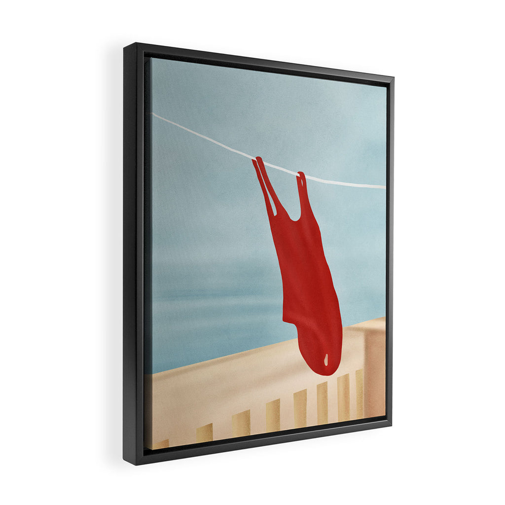 Bathing Suit Framed Canvas Print Gallery Image 2
