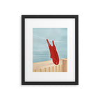 Bathing Suit Framed Art Print Gallery Image 5