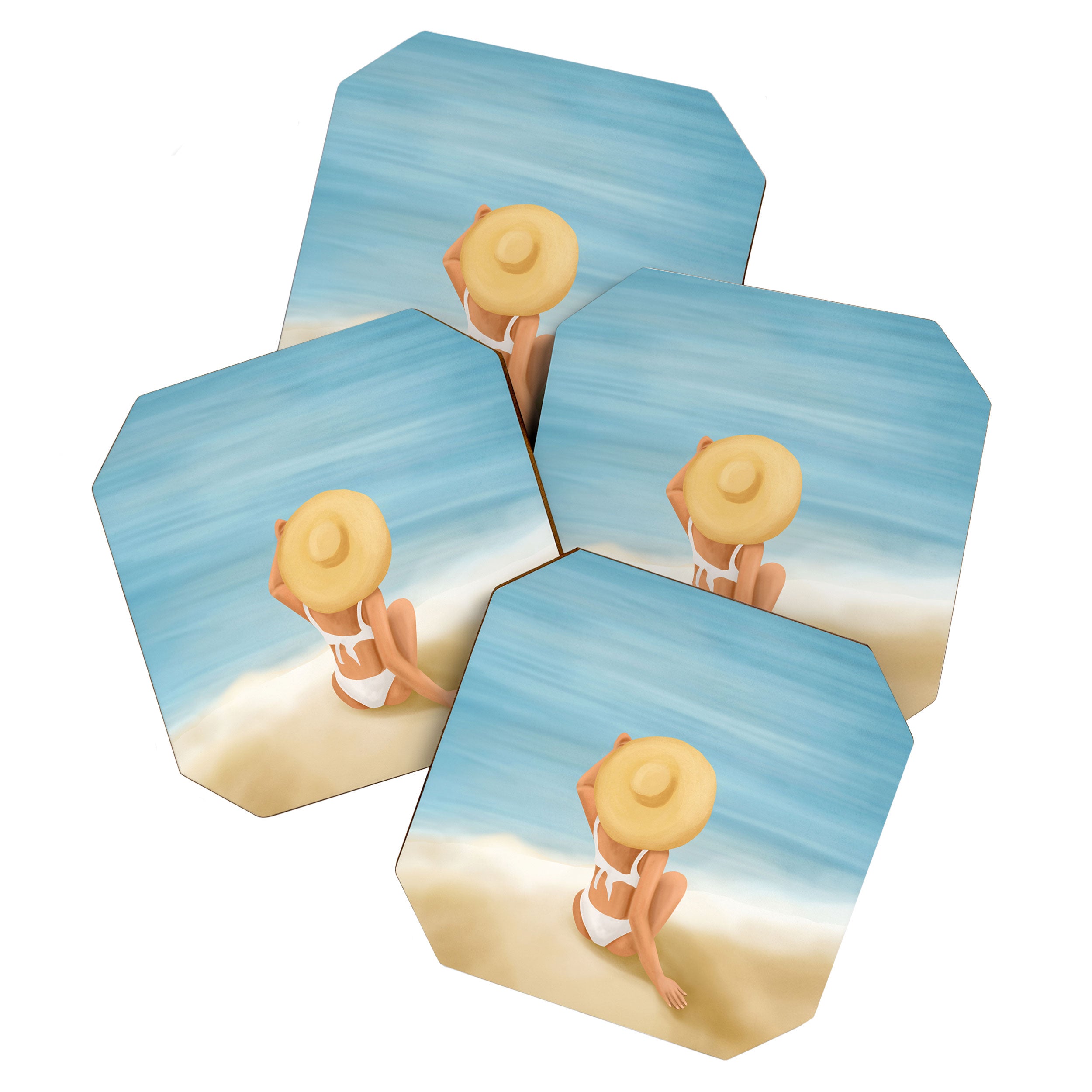 Beach Morning Coaster Gallery Image 1