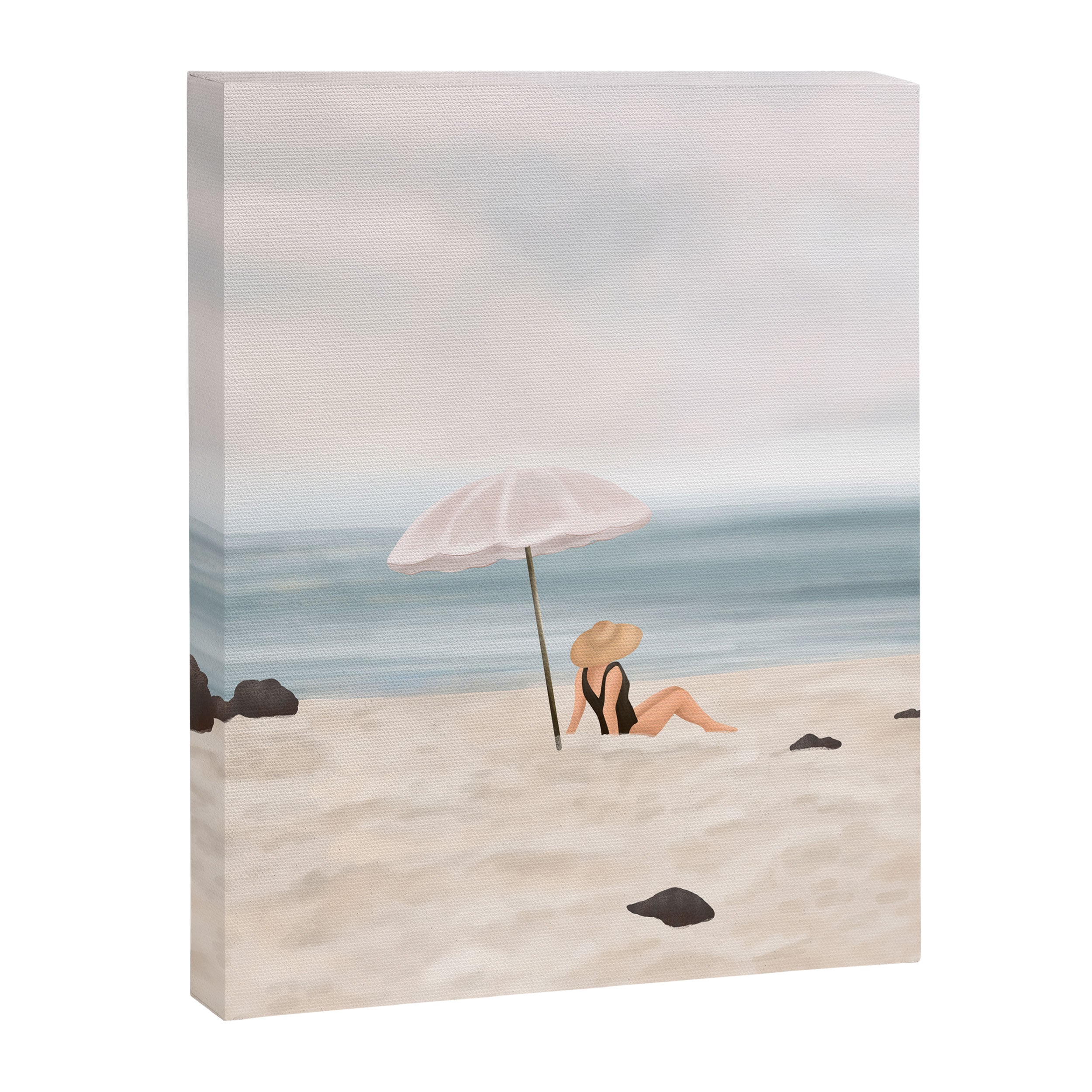 Beach Morning II Canvas Print Gallery Image 6