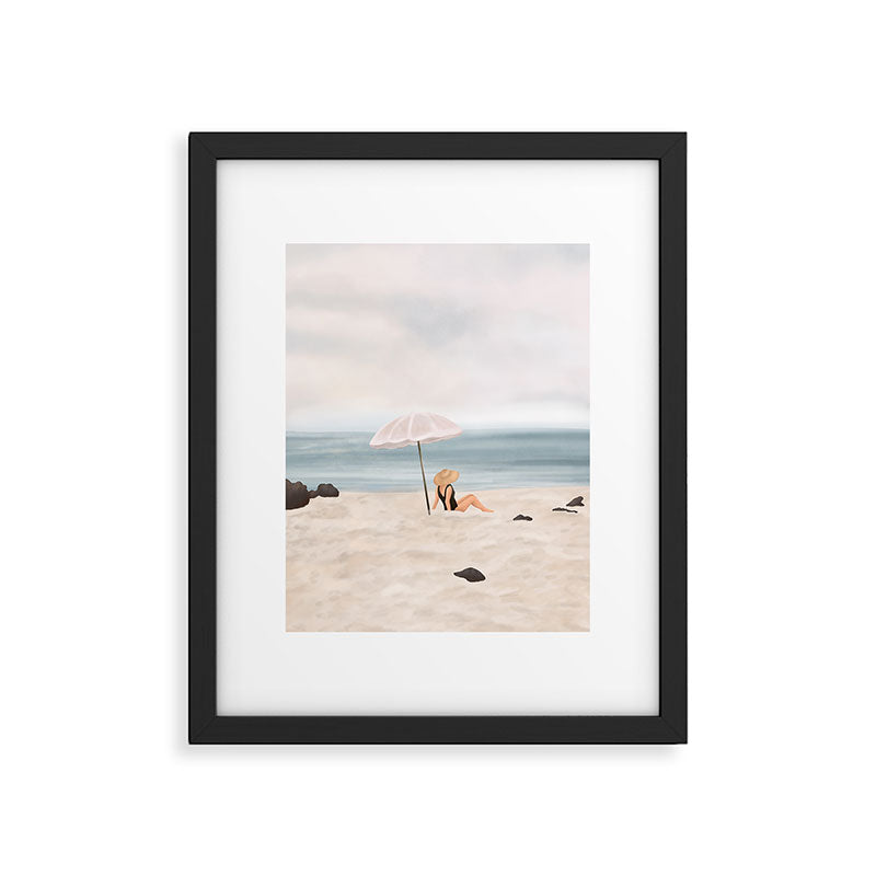 Beach Morning II Framed Art Print Gallery Image 5