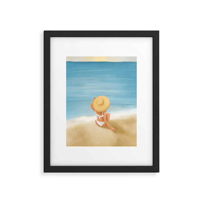 Beach Morning Framed Art Print Gallery Image 1