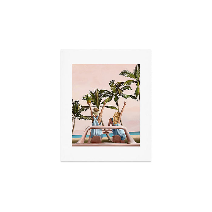Beach Spring Break Art Print Gallery Image 1