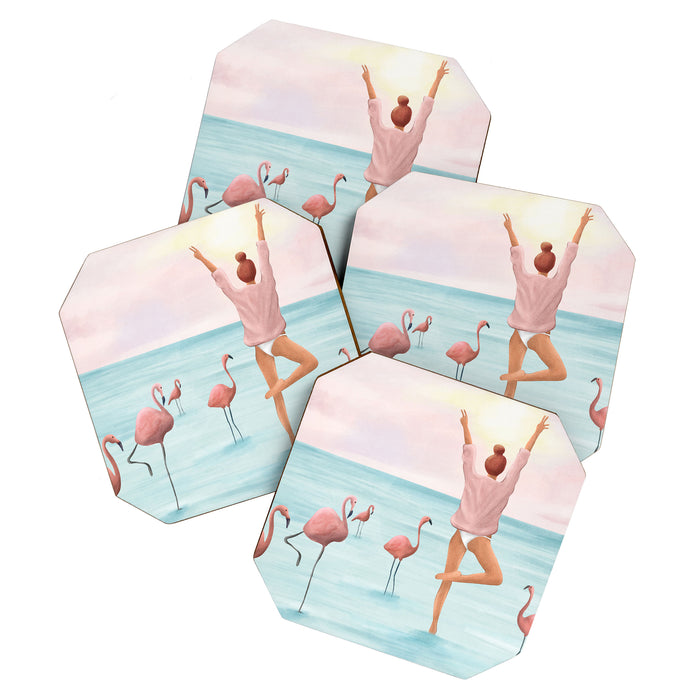 Big Flamingo Coaster Gallery Image 1