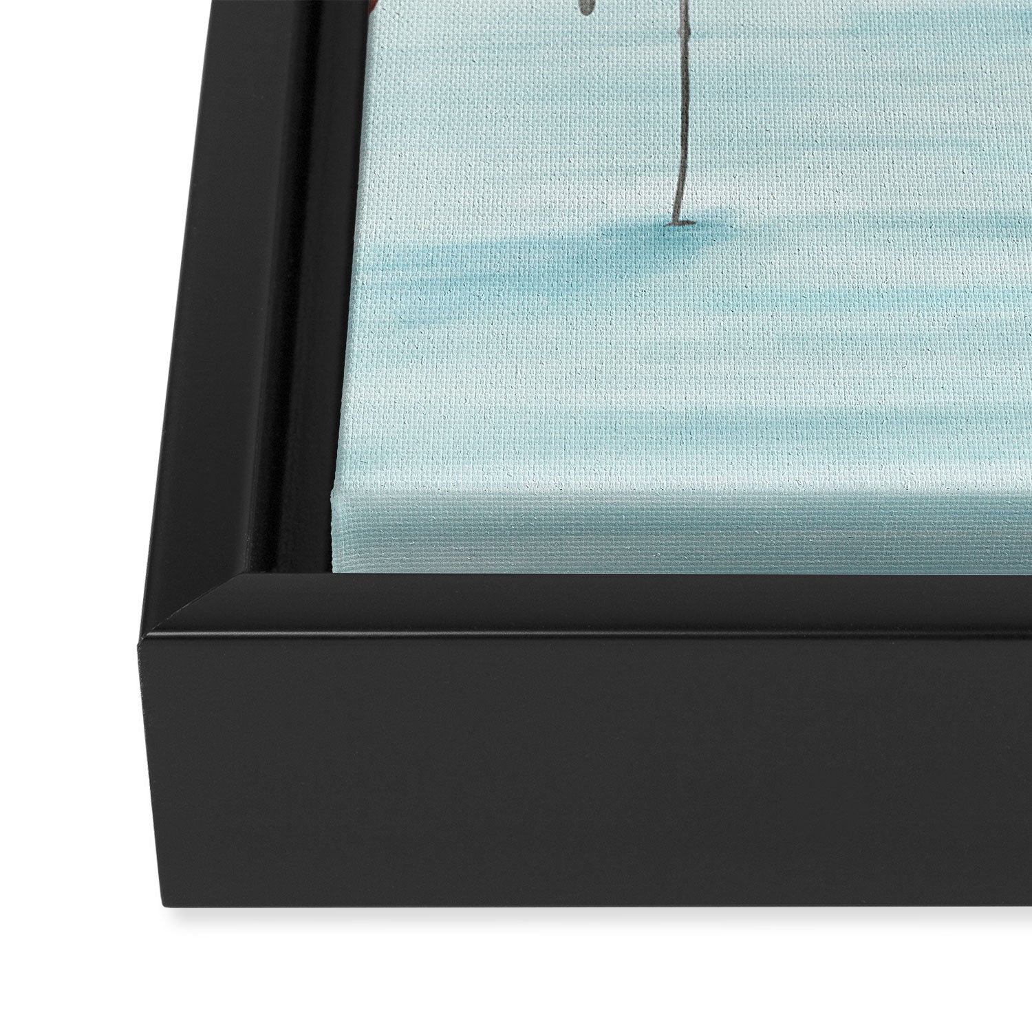 Big Flamingo Framed Canvas Print Gallery Image 3