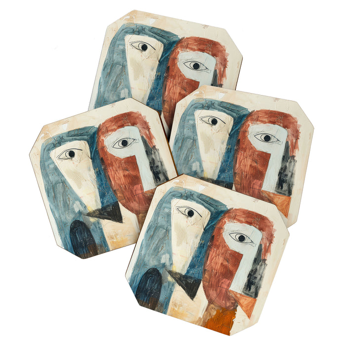 Bird Duality I Coaster Gallery Image 1