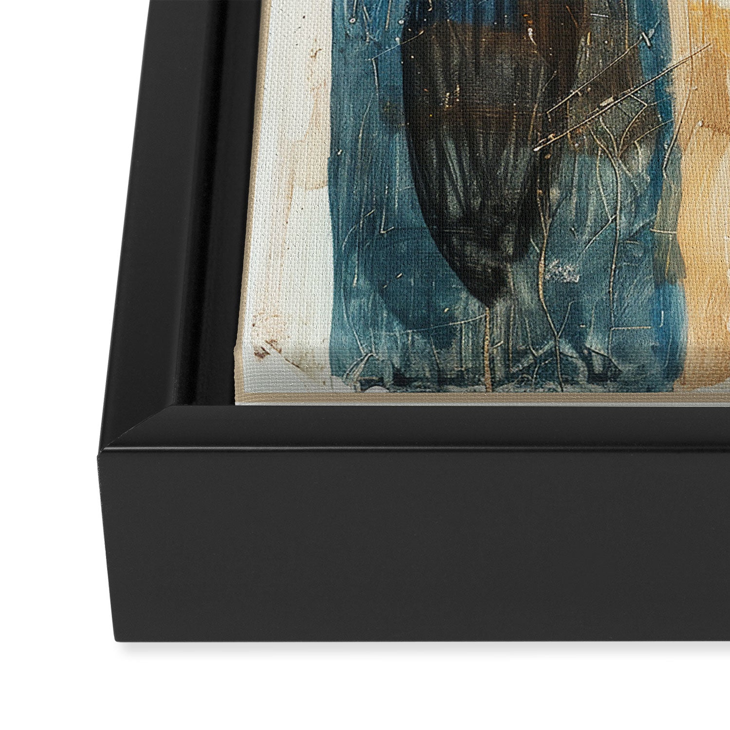 Bird Duality I Framed Canvas Print Gallery Image 3