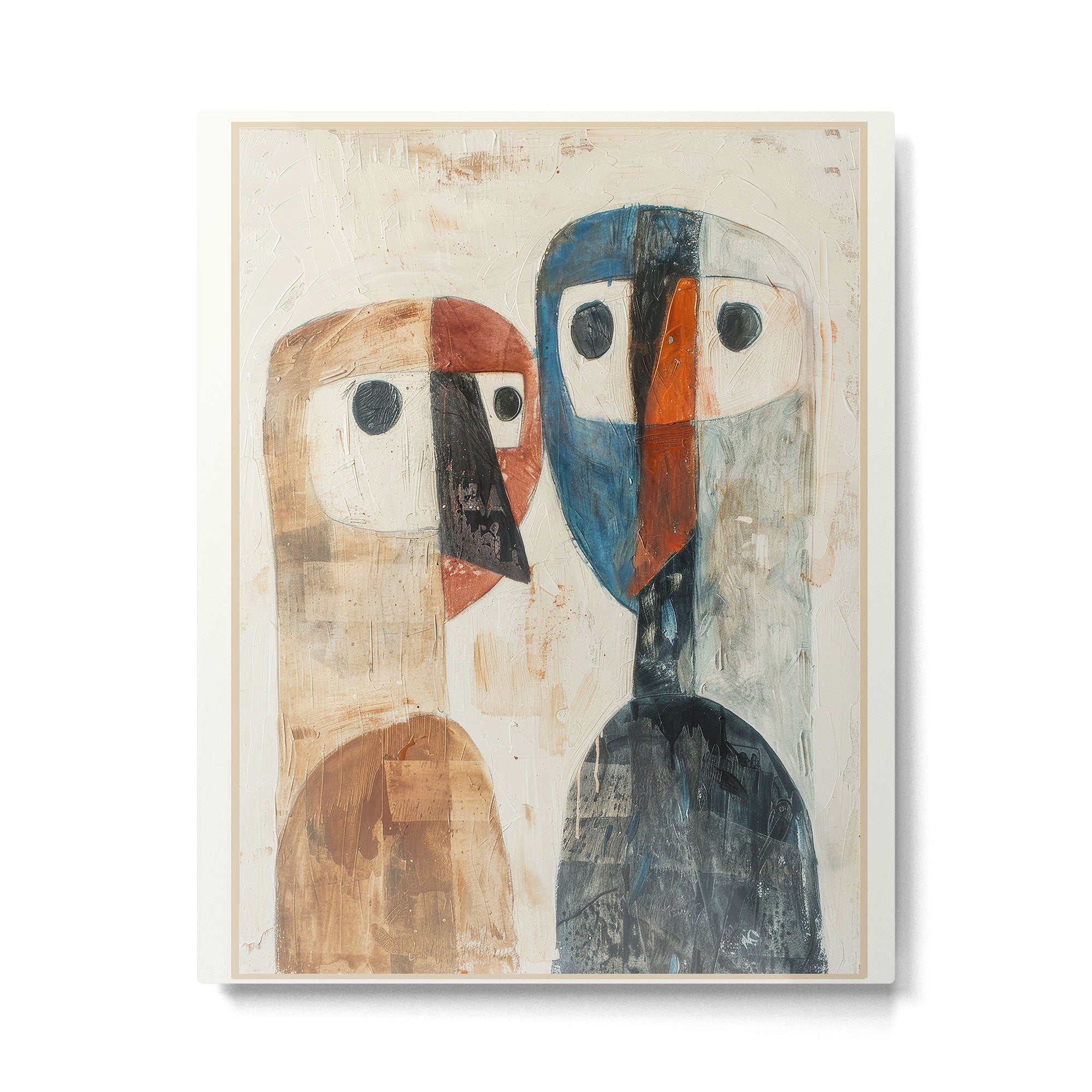 Bird Duality II Metal Print Gallery Image 4