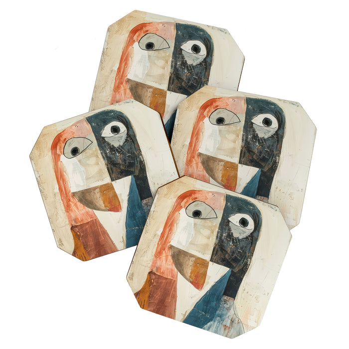 Bird Duality III Coaster Gallery Image 1