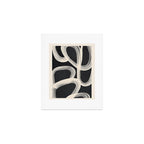 Black and White  Abstract Line Art  2 Art Print Gallery Image 1